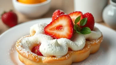 Photo of Сладкая выпечка с фруктами